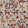 Arvidssons textil Gardintyger Mönstrade|Arvidssons Textil|Leksand culla röd - tyg