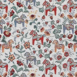 Arvidssons textil Mönstrade Möbeltyger|Leksand mini natur jacquard