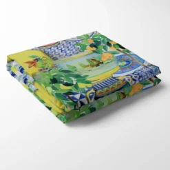 Nordisk Textil Bordsduk|Lemon Tile bordsduk