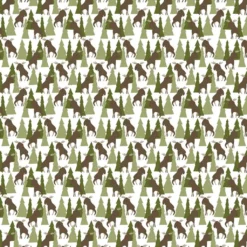 Arvidssons textil Gardintyger Mönstrade|Rea Gardintyger|Älgamark grön tyg