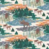 Arvidssons textil Gardintyger Mönstrade|Arvidssons Textil|Älgrike beige/grön - tyg