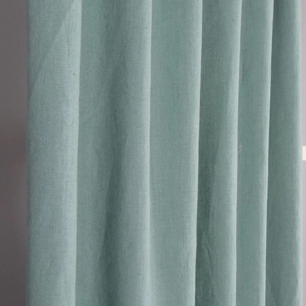 Nordisk Textil Linnegardiner|Linnetyger|Linnegardiner Verone Aqua