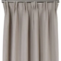 Nordisk Textil Linnetyger|Linnegardiner|Linnegardiner Verone Natur