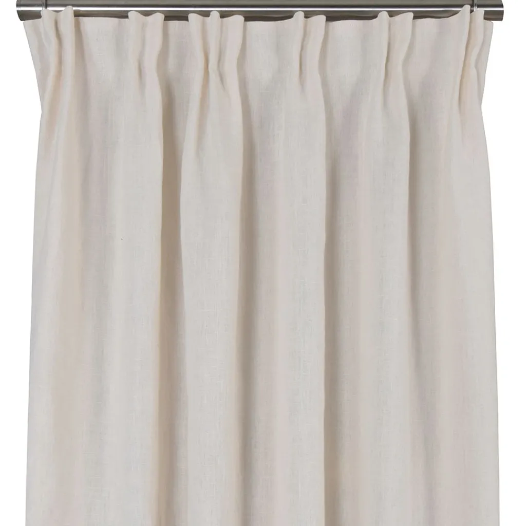 Nordisk Textil Linnetyger|Linnegardiner|Linnegardiner Verone Offwhite