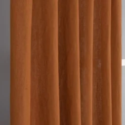 Nordisk Textil Linnetyger|Linnegardiner|Linnegardiner Verone Rost