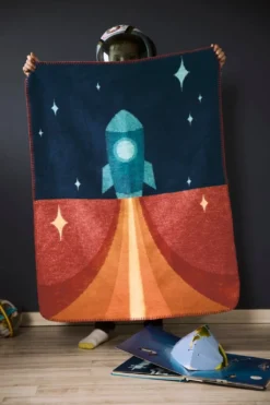 Biederlack Babyfiltar|Little Rocket barnfilt