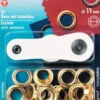 Prym Öljetter|Öljetter 11mm guld