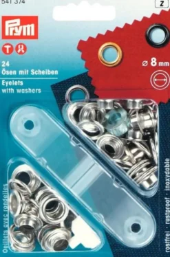 Prym Öljetter|Öljetter 8mm silver