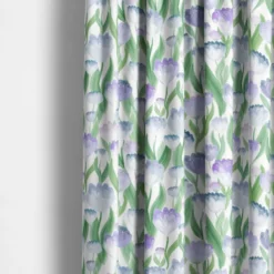 Arvidssons textil Gardintyger Mönstrade|Arvidssons Textil|Ljuvligt blå – blommigt tyg i mjuka blå och lila toner