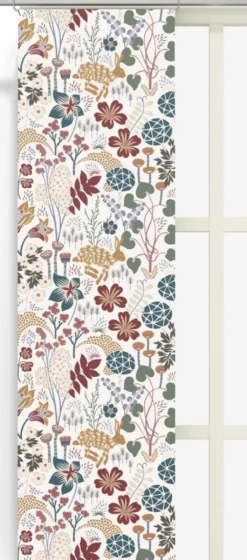 Arvidssons textil Panelgardiner|Lyckeflykt offwhite panelgardiner