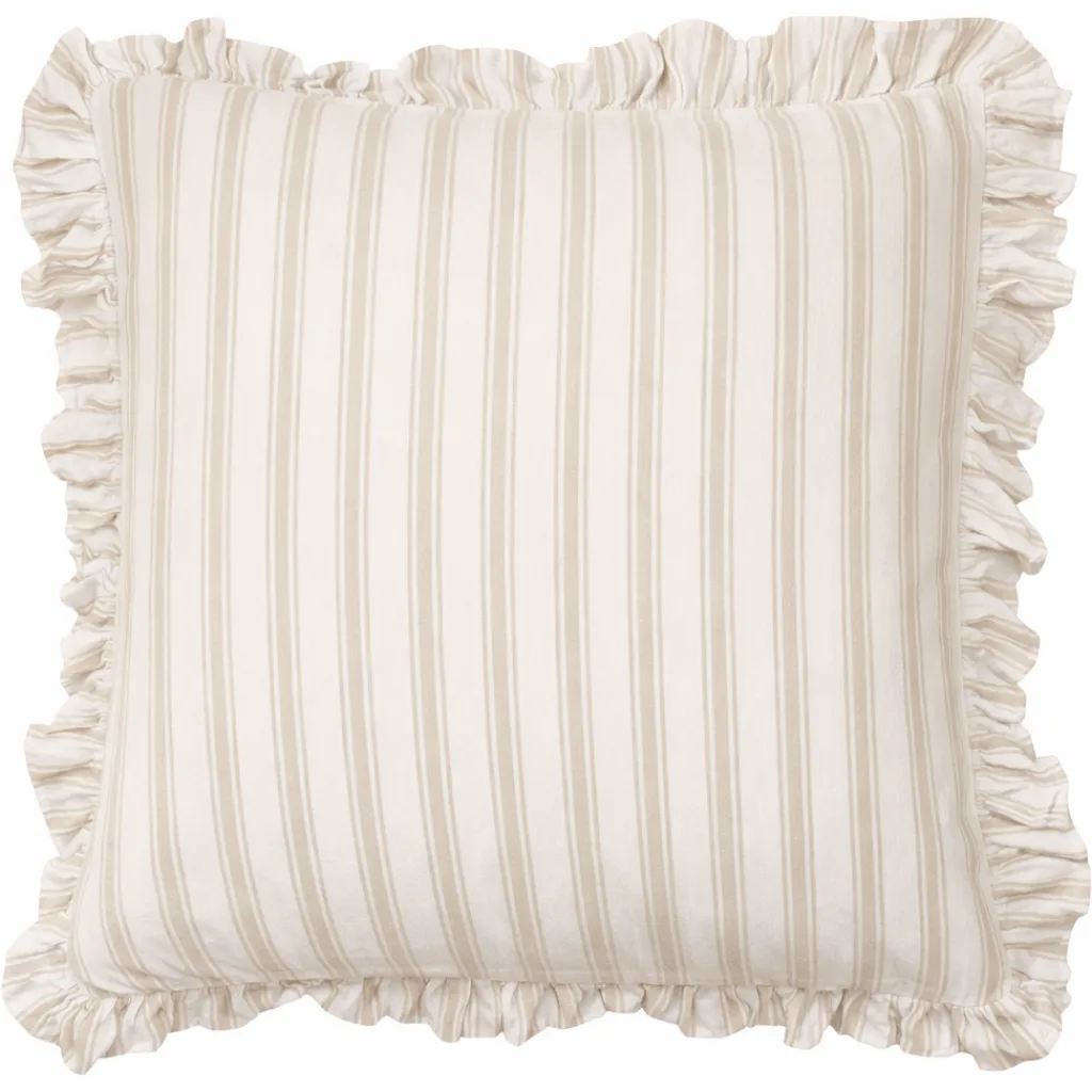 Redlunds Mönstrade Kuddfodral|Madicken beige kuddfodral