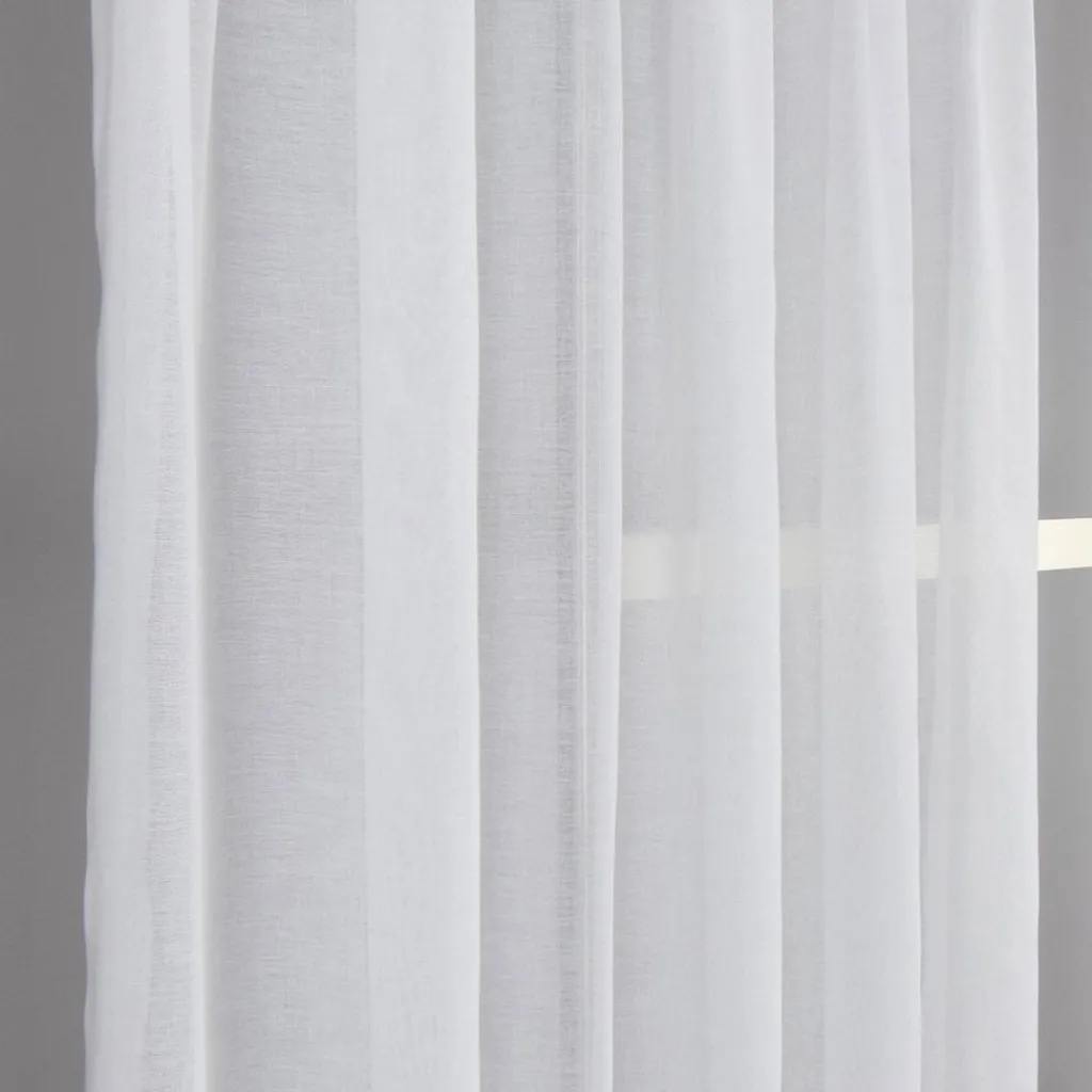 Nordisk Textil Gardiner Enfärgade|Madison offwhite gardin 2x140x280cm - Hotellgardiner