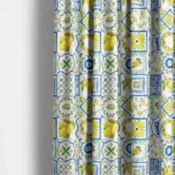 Nordisk Textil Gardiner Mönstrade|Mediterranean Mosaic gardiner