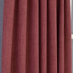 Nordisk Textil Gardiner Enfärgade|Milo marsala gardiner - Tidlös design med fin struktur