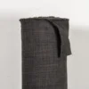 Nordisk Textil Gardintyger Enfärgade|Milo mörkgrå gardintyg - Stilrent med fin struktur
