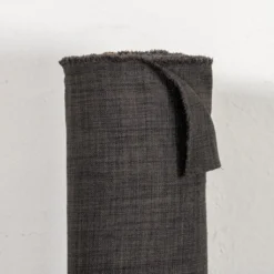 Nordisk Textil Gardintyger Enfärgade|Milo mörkgrå gardintyg - Stilrent med fin struktur