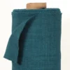Nordisk Textil Gardintyger Enfärgade|Milo petrol gardintyg - Stilrent med fin struktur