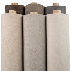 Nordisk Textil Enfärgade Möbeltyger|Mistral Chocolate Möbeltyg – Slitstarkt med mjuk känsla