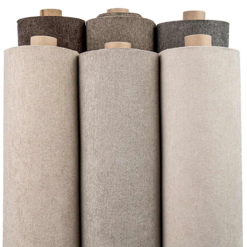 Nordisk Textil Enfärgade Möbeltyger|Mistral Chocolate Möbeltyg – Slitstarkt med mjuk känsla