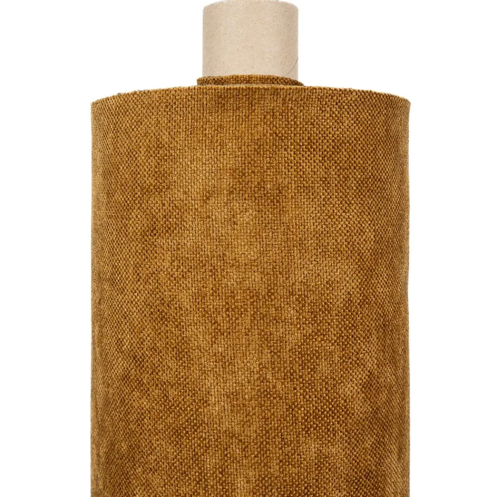 Nordisk Textil Enfärgade Möbeltyger|Mistral Mustard Möbeltyg – Slitstarkt med mjuk känsla
