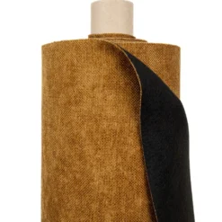 Nordisk Textil Enfärgade Möbeltyger|Mistral Mustard Möbeltyg – Slitstarkt med mjuk känsla