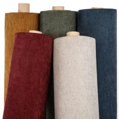 Nordisk Textil Enfärgade Möbeltyger|Mistral Winter Moss Möbeltyg – Slitstarkt med mjuk känsla
