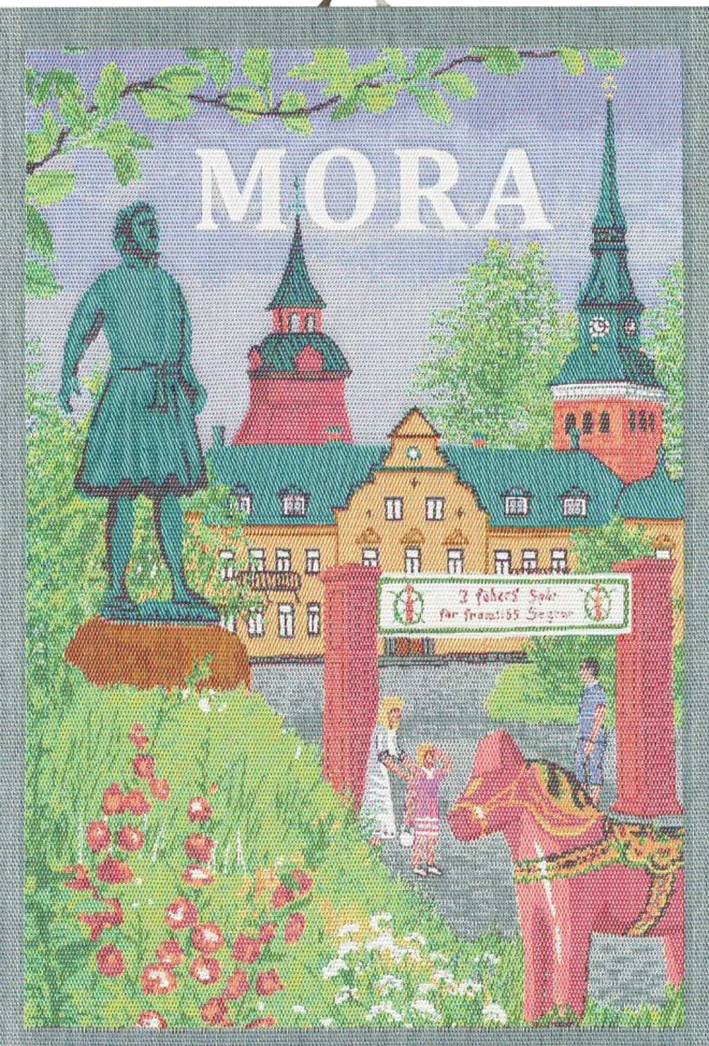 Ekelund Kökshandduk|Mora kökshandduk 35X50 - s Linneväveri