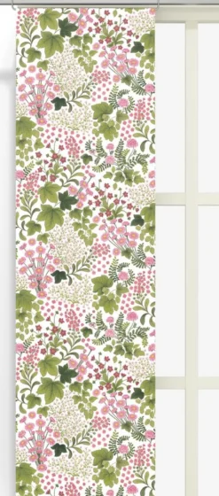 Arvidssons textil Panelgardiner|Mormors Täppa panelgardiner