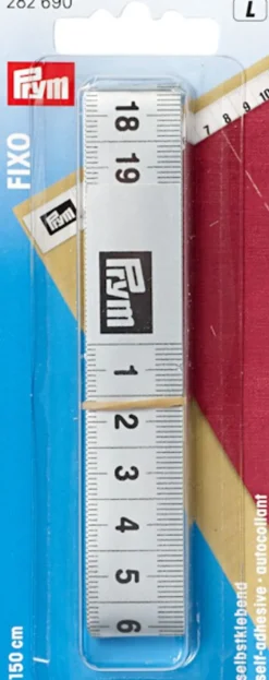 Prym Tillbehör|Gardintillbehör|Måttband 150cm självhäftande