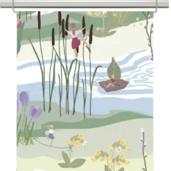 Arvidssons textil Panelgardiner|Naturens lycka pastell panelgardiner