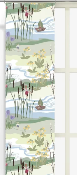 Arvidssons textil Panelgardiner|Naturens lycka pastell panelgardiner