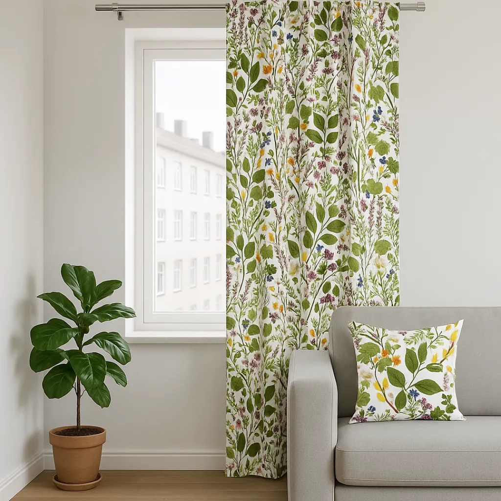 Arvidssons textil Gardintyger Mönstrade|Arvidssons Textil|Ångermanland tyg