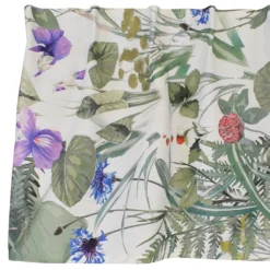 Arvidssons textil Gardinkappor Mönstrade|Äng rosa gardinkappa metervara
