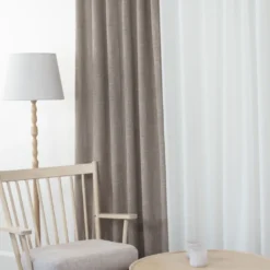 Fondaco Gardiner Enfärgade|Niel beige boucle gardiner