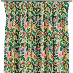 Nordisk Textil Gardiner Mönstrade|Nordisk Flora gardiner