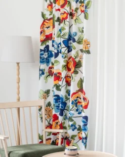 Nordisk Textil Gardintyger Mönstrade|Nordisk summer tyg