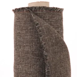 Nordisk Textil Enfärgade Möbeltyger|Omega Brun - Slitstarkt och vävt möbeltyg med melerad struktur