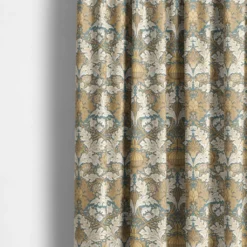 Arts & Crafts Tyger|Gardintyger Mönstrade|Opulence tyg -Slingrande blad, blommor och ornament
