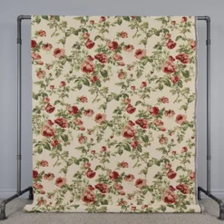 Arvidssons textil Blommiga Möbeltyger|Mönstrade Möbeltyger|Orlenas beige möbeltyg
