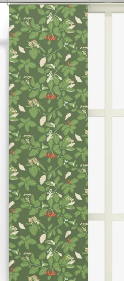 Arvidssons textil Panelgardiner|Oxel grön panelgardiner