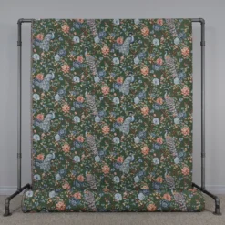 Nordisk Textil Mönstrade Möbeltyger|Peacock garden grön gobeläng