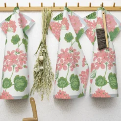 Ekelund Kökshandduk|Pelargonia kökshandduk 35X50 - s Linneväveri