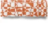 Arvidssons textil Gardinkappor Mönstrade|Pix orange gardinkappa metervara