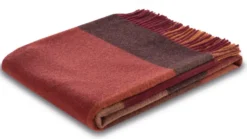 Biederlack Ullplädar|Pleasant ruby ullpläd