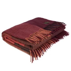 Biederlack Ullplädar|Pleasant ruby ullpläd