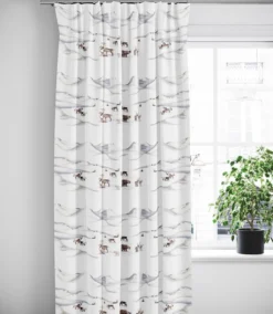 Arvidssons textil Gardiner Mönstrade|Julgardiner|Renfjället gardiner