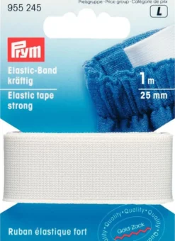 Prym Resårband|Resårband 25mm vit