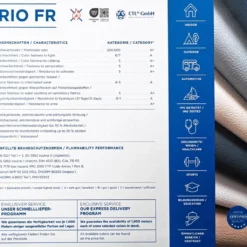 Nordisk Textil Enfärgade Fuskskinn|RIO Brown Fuskskinn | Certifierad, Slitstarkt & lättskött