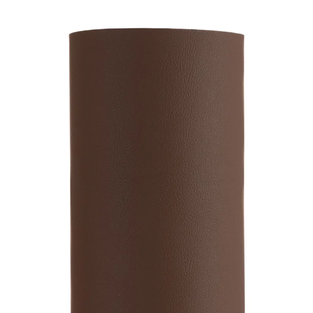 Nordisk Textil Enfärgade Fuskskinn|RIO Dark Brown Fuskskinn | Certifierad, Slitstarkt & lättskött
