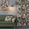 Arvidssons textil Gardintyger Mönstrade|Arvidssons Textil|Rönnkvist brun tyg